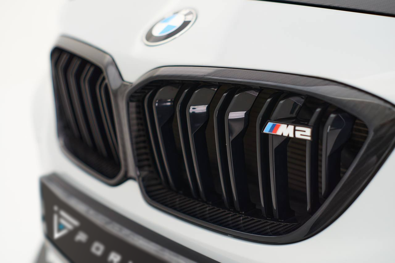 bmw m2 f87 front grill kohlefaser